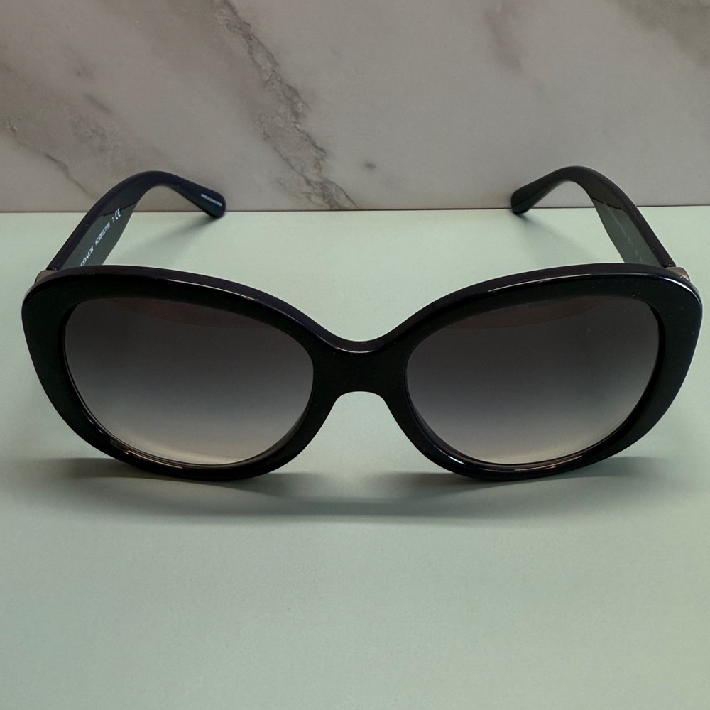 New Coach Women's Navy  Sunglasses - Picture 6 of 9